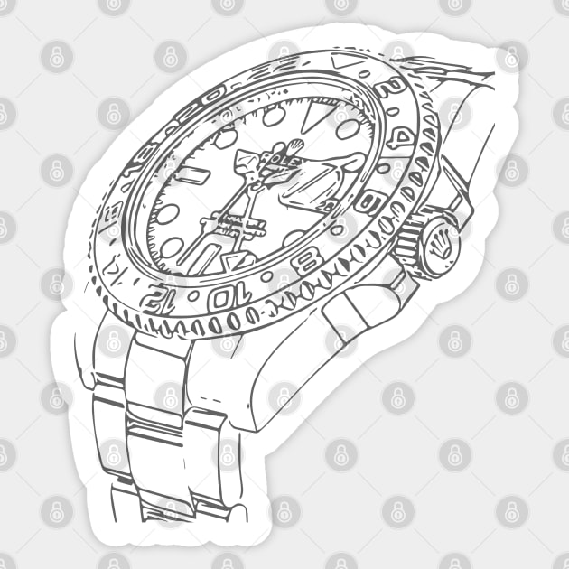 ROLEX Sticker by HSDESIGNS